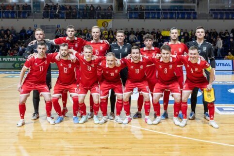 Brazilai sutalžė Lietuvos futsal rinktinę