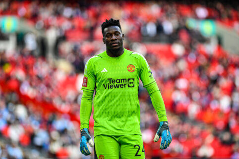 A. Onana: „Mes, „Manchester United“, vis dar esame didžiausias klubas Anglijoje“