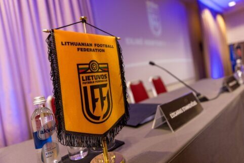 LFF išplatino pranešimą dėl incidento TOPsport A lygos rungtynėse Šiauliuose