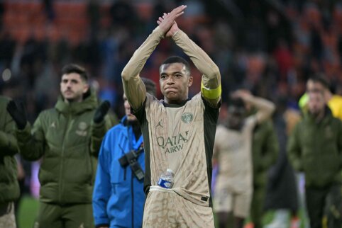 K. Mbappe: „Palieku PSG klubą aukštai iškelta galva“