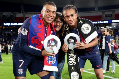 E. Mbappe taip pat po sezono paliks PSG