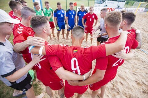 Kupiškis šeštadienį priims paplūdimio futbolo atstovus