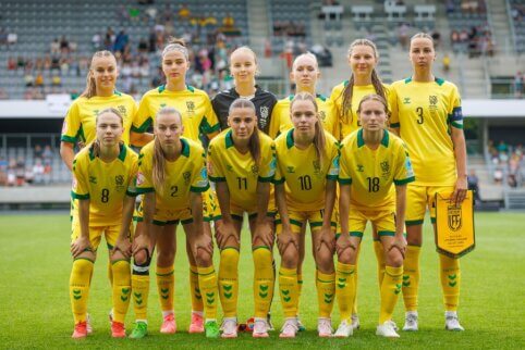 Čempionatą lietuvaitės pradėjo gėdingai nusileisdamos Anglijai