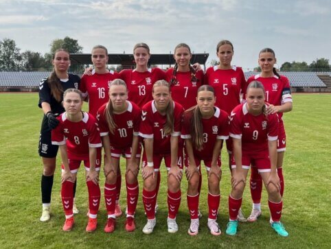 Merginų U19 rinktinė nusileido Velsui