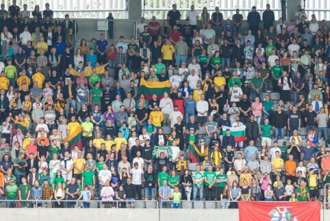 Rungtynėse su Kosovu – įvairios pramogos sirgaliams