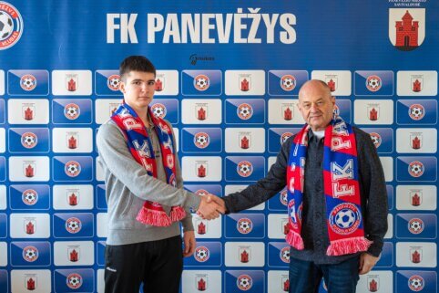 „Panevėžys“ pasirašė sutartį su perspektyviu jaunuoliu