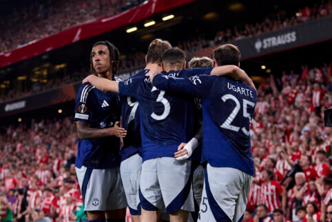 Viena koja – finale: „Manchester United“ per pirmą kėlinį sensacingai sutriuškino „Athletic“ klubą
