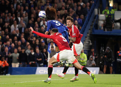 „Chelsea“ svarbioje dvikovoje palaužė „Man Utd“