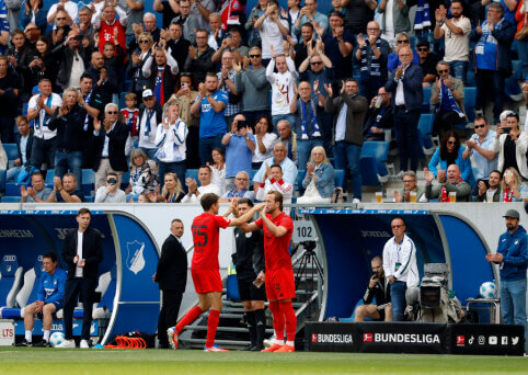 Paskutinėse T. Mullerio Bundeslygos rungtynėse „Bayern“ sutriuškino „Hoffenheim“