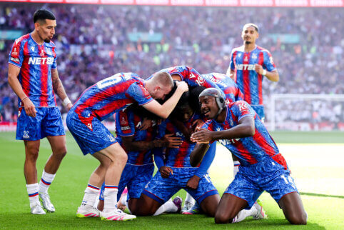 Pepo ir „Manchester City“ sezonas – be trofėjų: FA taurės finale triumfavo „Crystal Palace“ klubas