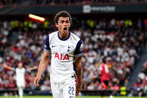 Dar vienas titulų badas nutrauktas: „Tottenham“ Europos lygos finale palaužė „Manchester United“