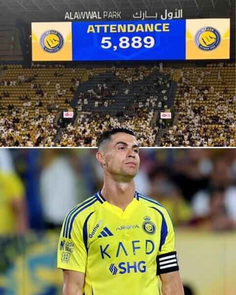 Galimai paskutines C. Ronaldo namų rungtynes „Al Nassr“ stadione stebėjo keli tūkstančiai žiūrovų