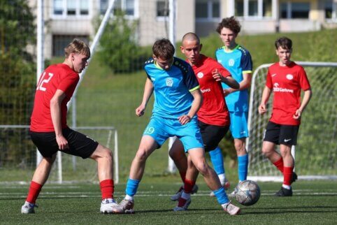 Pasibaigė LVJUFA I lygos U16 diviziono reguliarusis sezonas