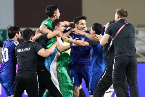 Uzbekistanas pirmąsyk pateko į pasaulio čempionatą