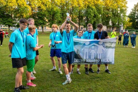 Gelgaudiškyje įvyko trečiasis „Futbolas visiems“ etapas