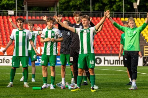 FK „Žalgiris“ laimėjo pirmąją BYFL turnyro pusfinalio dvikovą