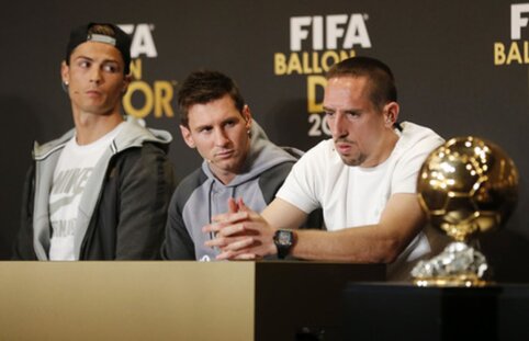 Po C. Ronaldo pareiškimo – iškalbinga F. Ribery žinutė