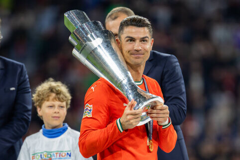 C. Ronaldo: „Dėl Portugalijos galėčiau susilaužyti koją“