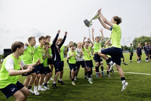Raudondvaryje pirmąkart surengti LVJUFA Pirmos lygos superfinalai