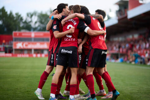 „Mirandes“ ir Oviedo „Real“ kovos dėl paskutinės vietos „La Liga“ čempionate