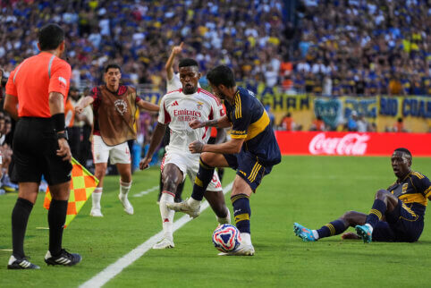 „Benfica“ išsigelbėjo mače su „Boca Juniors“, „Flamengo“ susitvarkė su „Esperance“