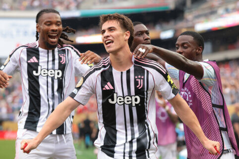K. Yildizas pelnė puikų įvartį, „Juventus“ nepasigailėjo Maroko klubo