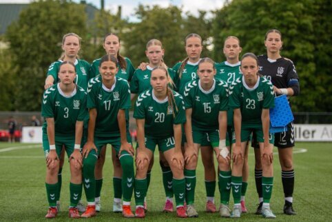 Dvi iš dviejų: merginų rinktinė Baltijos taurėje nugalėjo ir estes