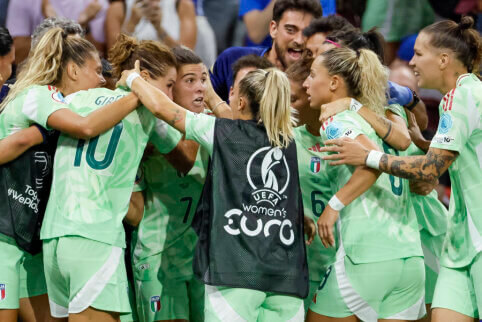 Dramatiškame Europos čempionato ketvirtfinalyje – italių triumfas
