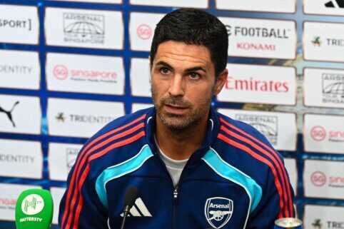 M. Arteta: „Arsenal“ 100 procentų elgėsi teisingai Partey situacijoje