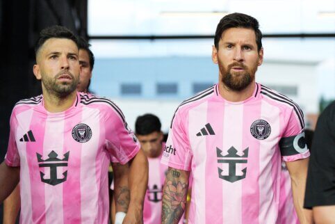 MLS visų žvaigždžių rungtynes praleidę J. Alba ir L. Messi – suspenduoti