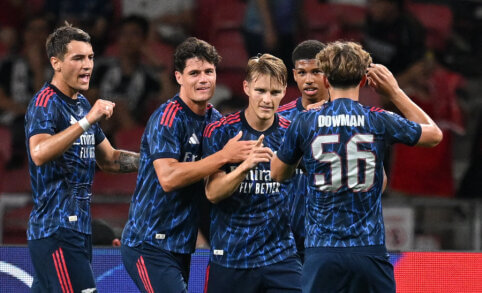 „Arsenal“ klubui pergalę draugiškose rungtynėse padėjo pasiekti 15-metis