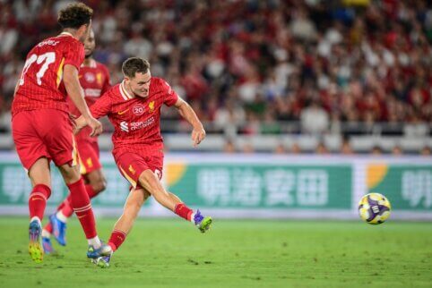 „Liverpool“ kontrolinėse rungtynėse turėjo vargo su Japonijos lygos autsaideriais