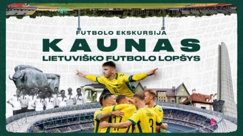 Kviečiame dalyvauti ekskursijoje „Kaunas – lietuviško futbolo lopšys“