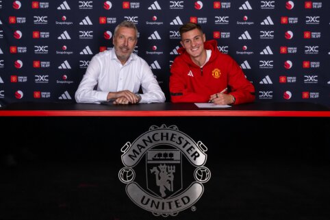 OFICIALU: B. Šeško – naujasis „Manchester United“ puolėjas