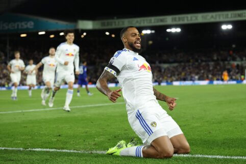 „Everton“ įveikęs „Leeds United“ klubas pergalingai grįžo į „Premier“ lygą