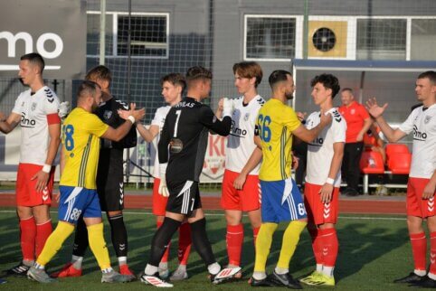 LFF II lyga: lyderių kovoje stipresnė komanda nepaaiškėjo