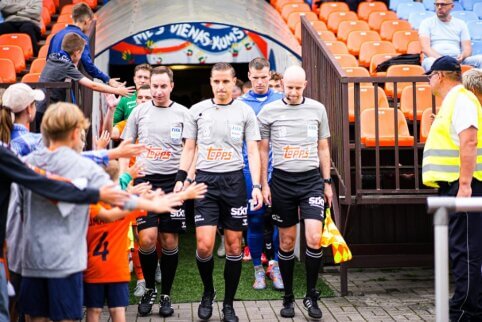 Lietuvos teisėjai vadovaus UEFA Europos lygos dvikovai Lenkijoje