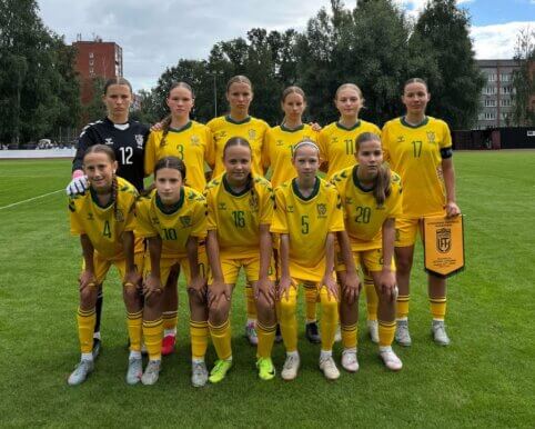 Merginų U15 rinktinė pasirodymą Baltijos taurėje pradėjo nesėkme