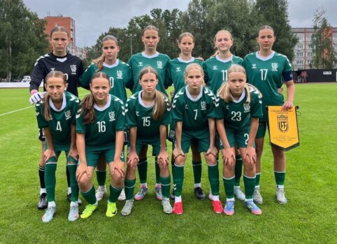 U15 merginų rinktinė atsidarė taškų sąskaitą Baltijos taurės turnyre