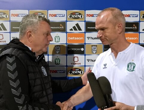 „Žalgiris“ padėkojo už darbą V. Čeburinui