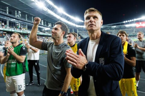 E. Jankauskas gyrė savo vyrus: „Pagrindinis pasiekimas – tai, kas vyko po švilpuko“