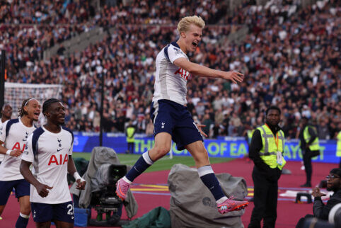 „Tottenham“ antrajame kėlinyje susitvarkė su „West Ham“