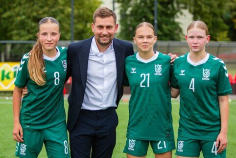 V. Carabetchi po dar vienos WU17 rinktinės stovyklos: „Jaučiamės kaip šeima“