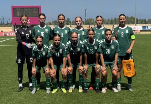 Turnyre Maltoje merginų U15 rinktinė startavo lygiosiomis