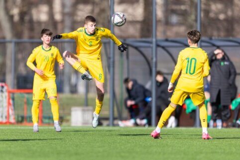 Vaikinų U15 rinktinė susibūrė į treniruočių stovyklą Kaune