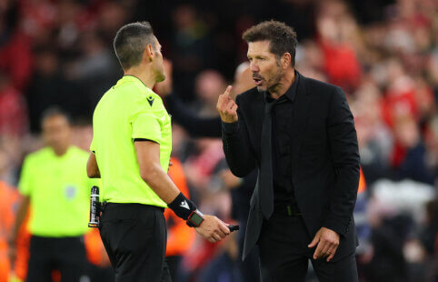 Atskleistas „Liverpool“ sirgalius, susikivirčijęs su Simeone: jis buvo nubaustas ir anksčiau