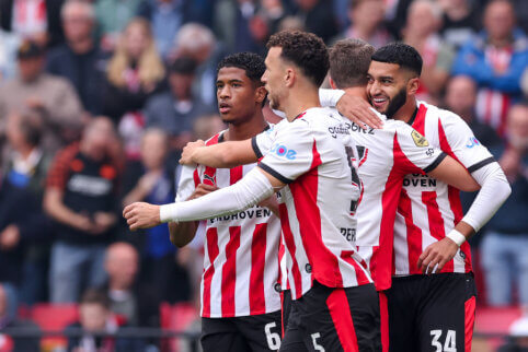 „Ajax“ ir PSV išsiskyrė rezultatyviomis lygiosiomis