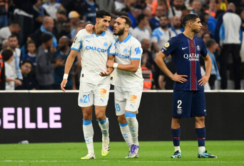 „Marseille“ iškovojo labai ilgai lauktą pergalę prieš PSG klubą