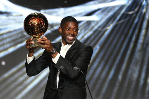 O. Dembele laimėjo „Ballon d'Or“ apdovanojimą