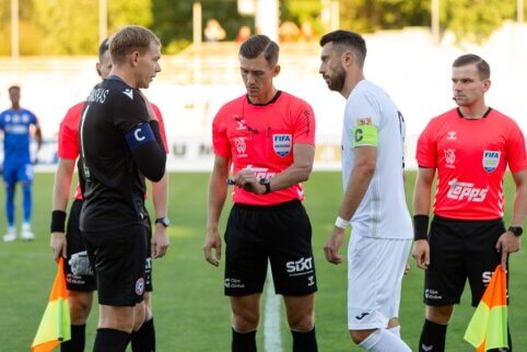 Lietuvos teisėjai darbuosis UEFA Europos lygos dvikovoje Švedijoje